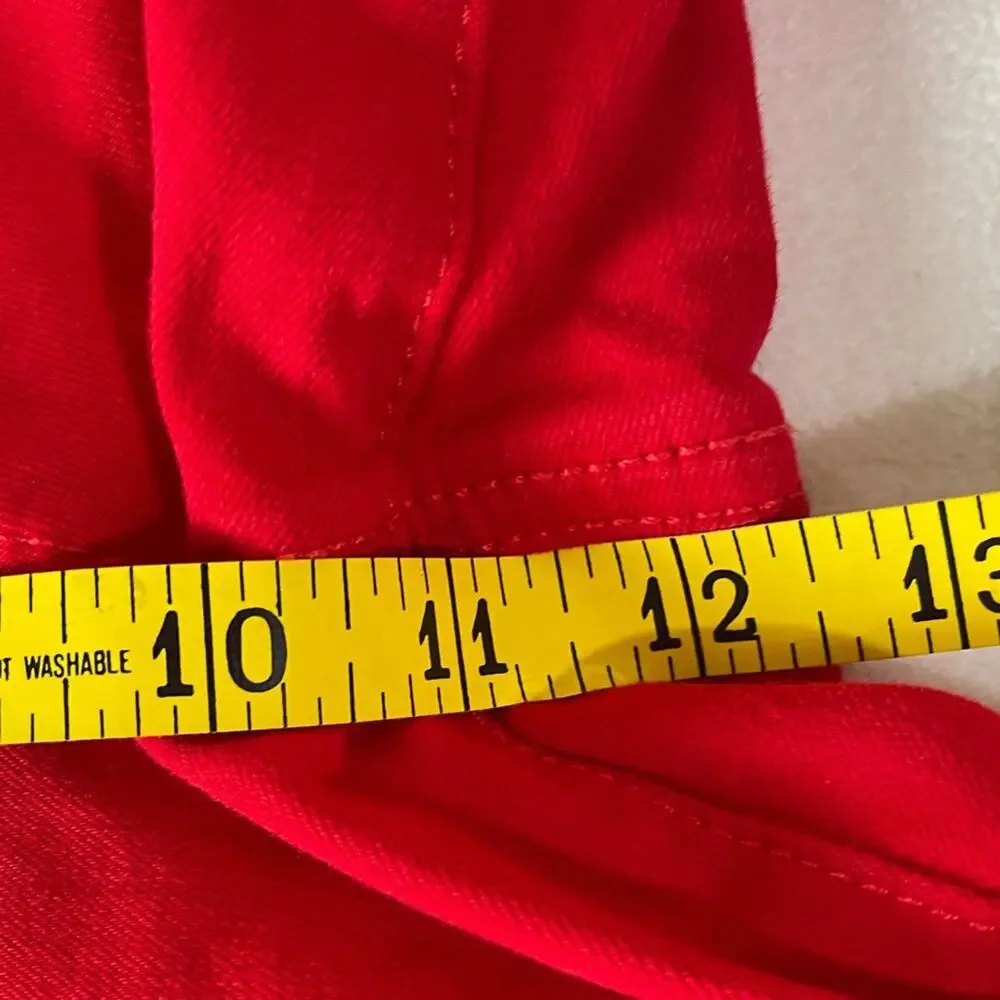 NYDJ Women's Bold Red Skinny Jeans